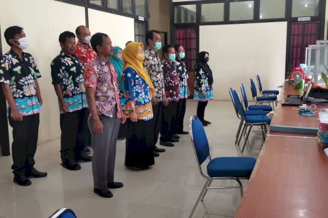 Pelaksanaan SE Nomor 08 Tahun 2022  Tentang Pelaksanaan Apel Pagi di Lingkungan Pemda Kabupaten Klaten di Kecamatan Karangnongko