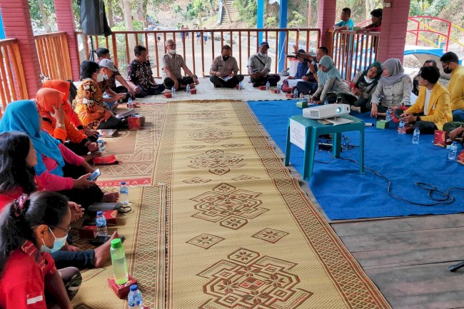 Pembahasan Rencana Pembuatan Edukasi  Wahana Kebencanaan (EWS) untuk PAUD di Kali Poitan Desa Jagalan Kecamatan Karangnongko