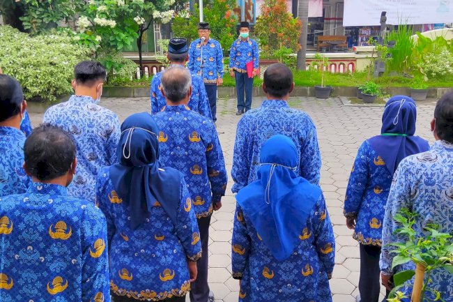 Upacara Peringatan Hari Pahlawan 2022 Kecamatan Karangnongko