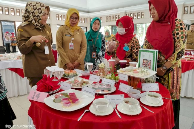 TPPKK Desa Kanoman Kecamatan Karangnongko Menjuarai  Lomba Kreasi Pangan Lokal B2SA Kab. Klaten Tahun 2023