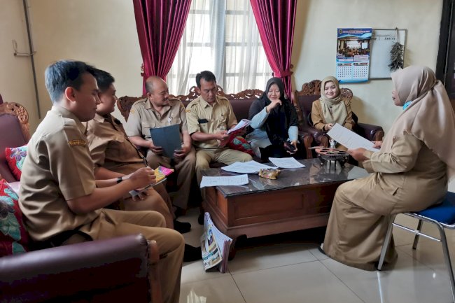 Konsultasi Ajuan BANKEU Tahun 2023 di CC Center Kecamatan Karangnongko