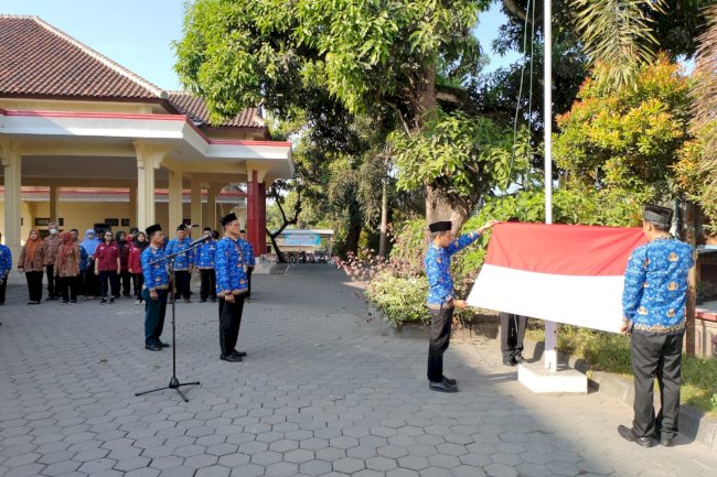 Upacara Memperingati Hari Kebangkitan Nasional 2024 Kecamatan Karangnongko