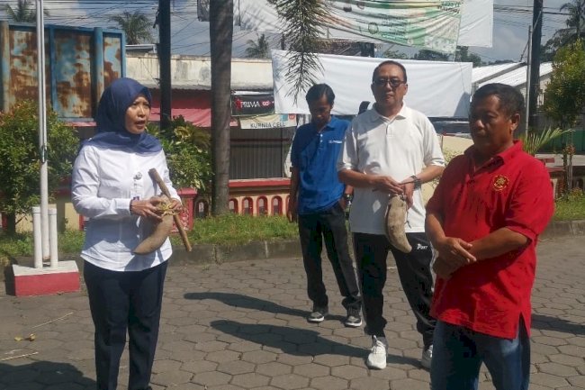 Peringati Hari Kesiapsiagaan Bencana, Kecamatan Karangnongko Gelar Simulasi Evakuasi Mandiri 