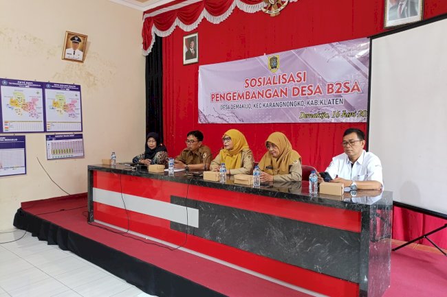 Sosialisasi Pengembangan Desa B2SA untuk KWT Bersatu Desa Demakijo
