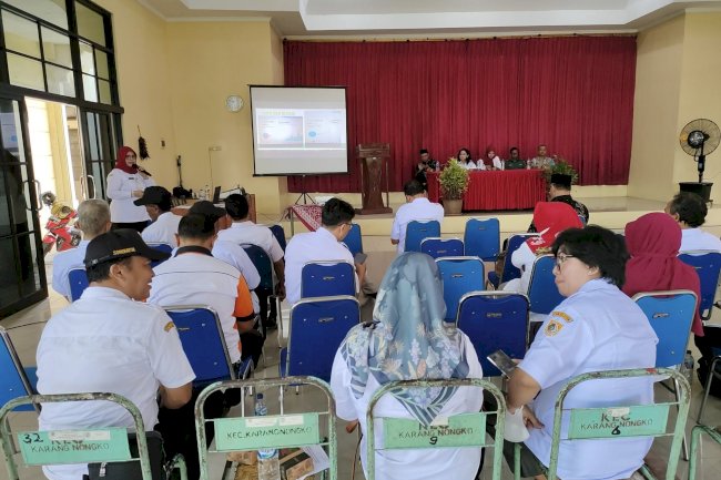 Rakor Lintas Sektoral Kecamatan Karangnongko Perkuat Sinergi Pelayanan Publik dan Kesehatan Masyarakat