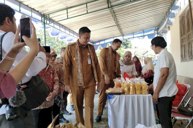 Sambung Rasa Bupati dan Wakil Bupati Klaten di Desa Blimbing