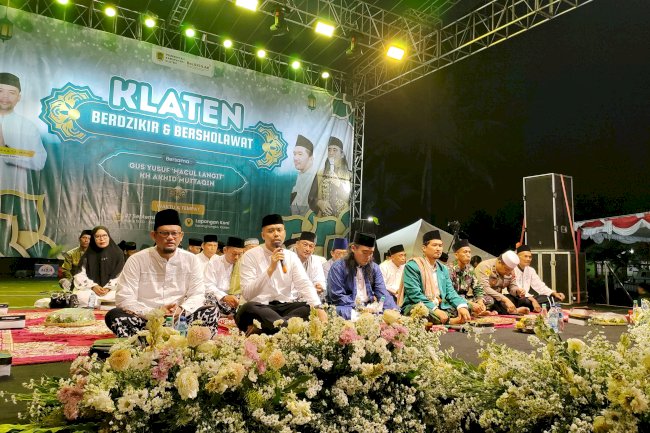 Kecamatan Karangnongko Menjadi Tuan Rumah Klaten Berdzikir dan Bersholawat