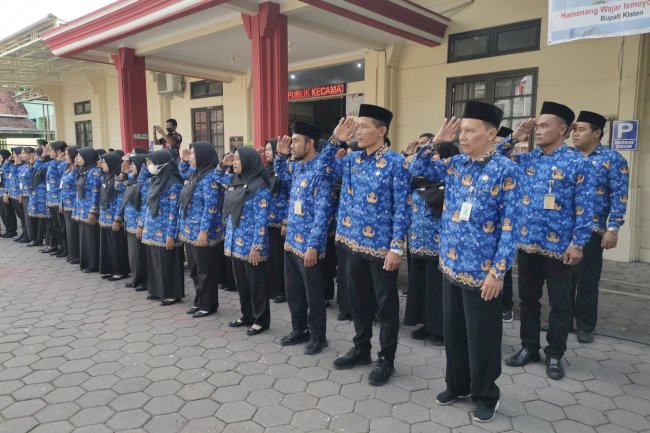 Upacara Peringatan Hari Bela Negara ke-77 Tahun 2025 di Kecamatan Karangnongko