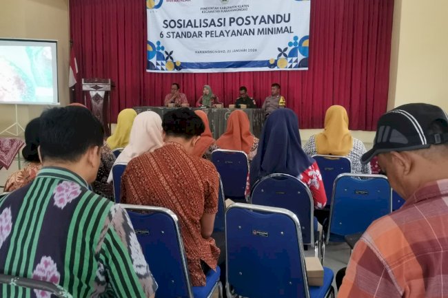 Sosialisasi Posyandu 6 Standar Pelayanan Minimal (SPM)