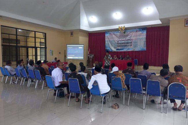 Sosialisasi Perda Kabupaten Klaten Nomor 14 Tahun 2025 tentang BPD