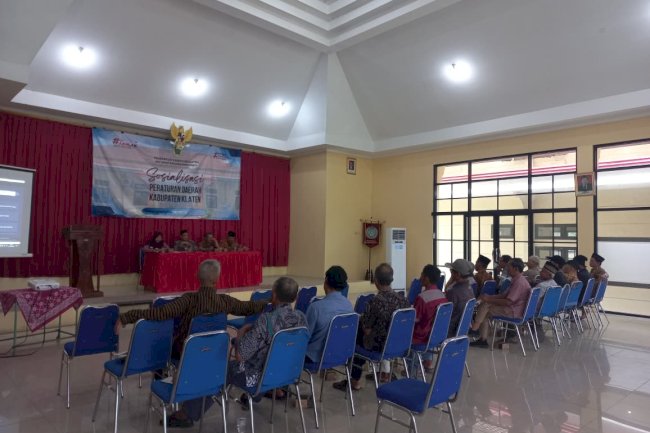 Sosialisasi Perda Kabupaten Klaten Nomor 14 Tahun 2025 tentang BPD
