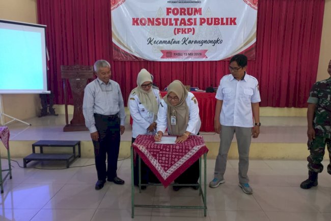 Forum Konsultasi Publik Kecamatan Karangnongko Tahun 2026