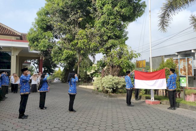 Upacara Peringatan Hari Kebangkitan Nasional ke-118 Tahun 2026 Tingkat Kecamatan Karangnongko