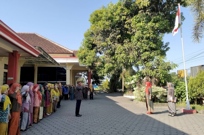 Upacara Peringatan Hari Lahir Pancasila Tahun 2026 Tingkat Kecamatan Karangnongko