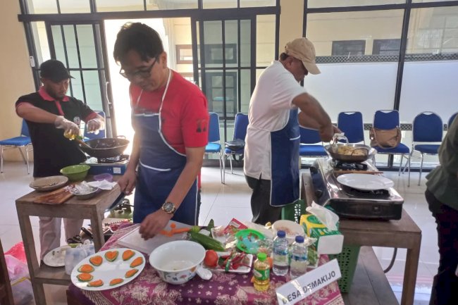 Lomba Memasak Antar Kepala Desa se-Kecamatan Karangnongko