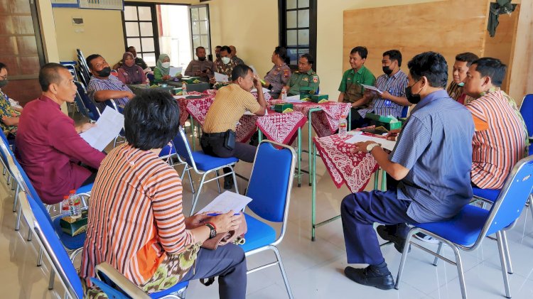 Rapat Panitia Peringatan HUT RI Ke 77  Kecamatan Karangnongko