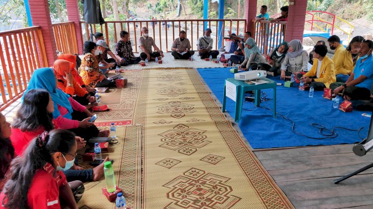Pembahasan Rencana Pembuatan Edukasi  Wahana Kebencanaan (EWS) untuk PAUD di Kali Poitan Desa Jagalan Kecamatan Karangnongko