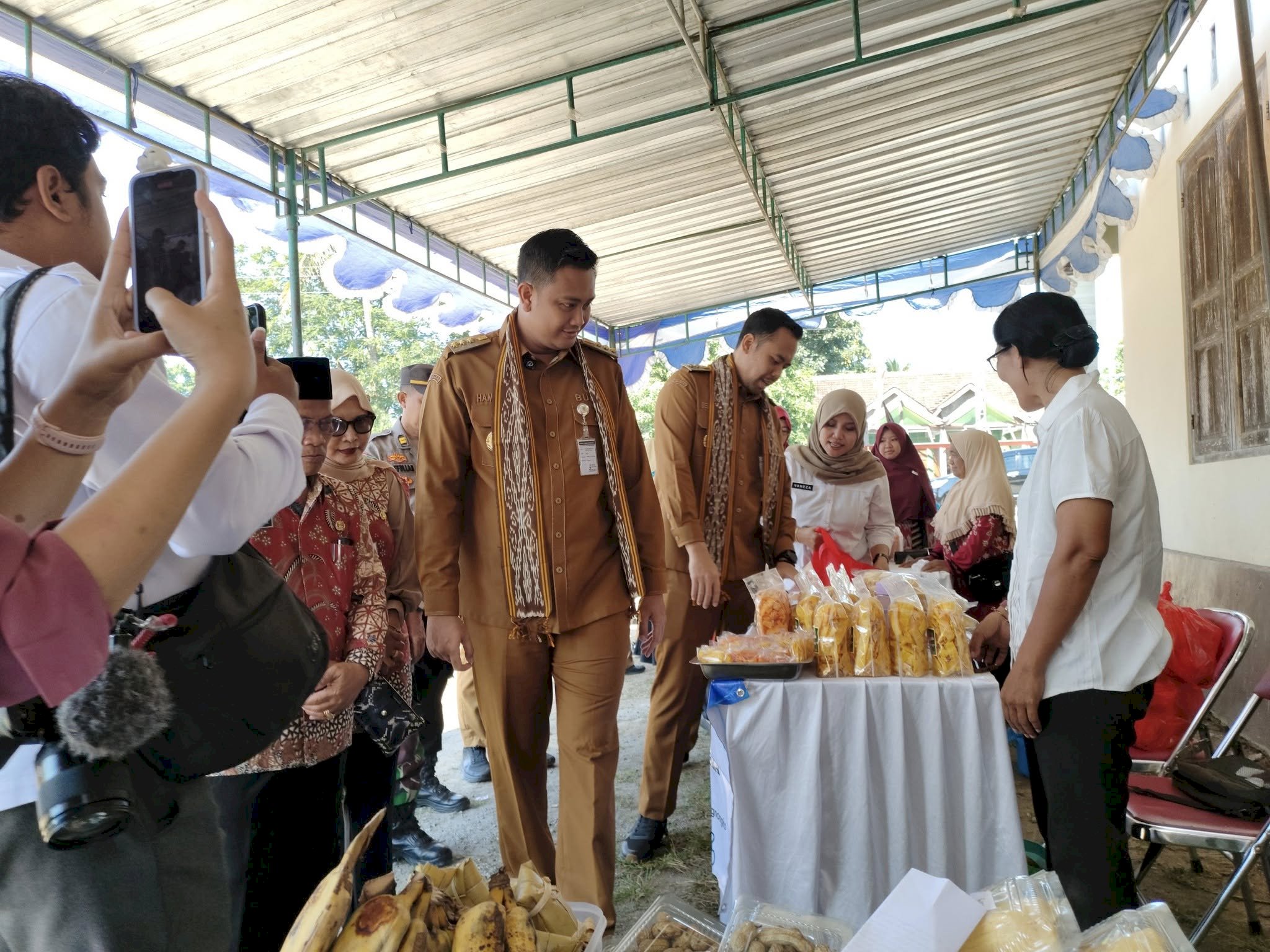 Sambung Rasa Bupati dan Wakil Bupati Klaten di Desa Blimbing