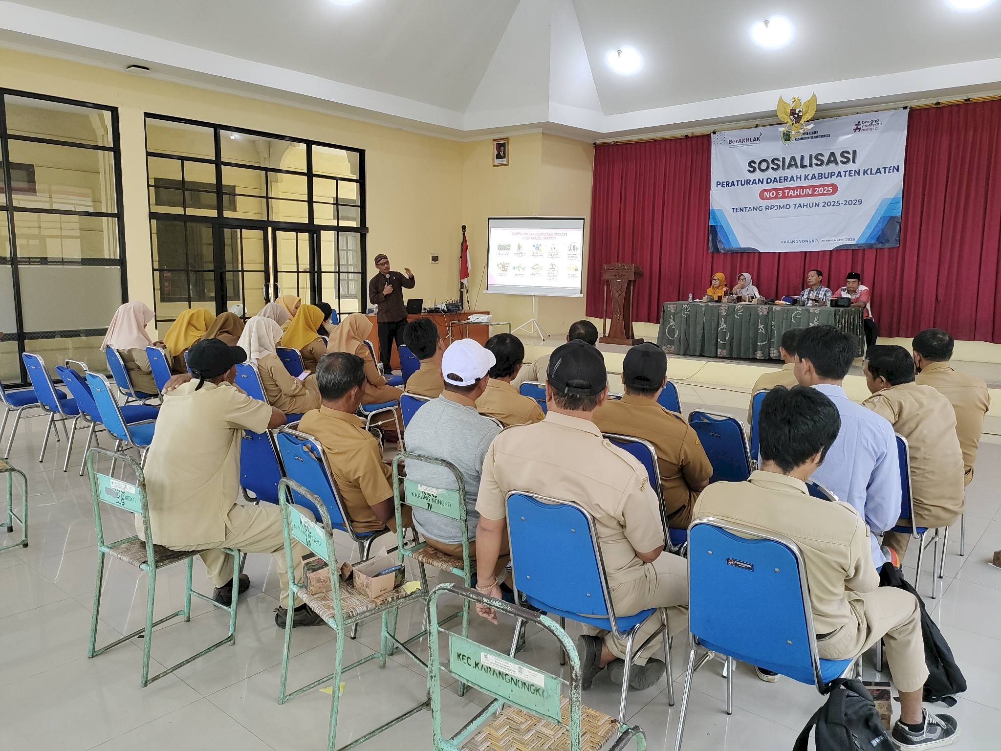 Sosialisasi Perda Kabupaten Klaten No. 3 Tahun 2025 tentang RPJMD 2025–2029