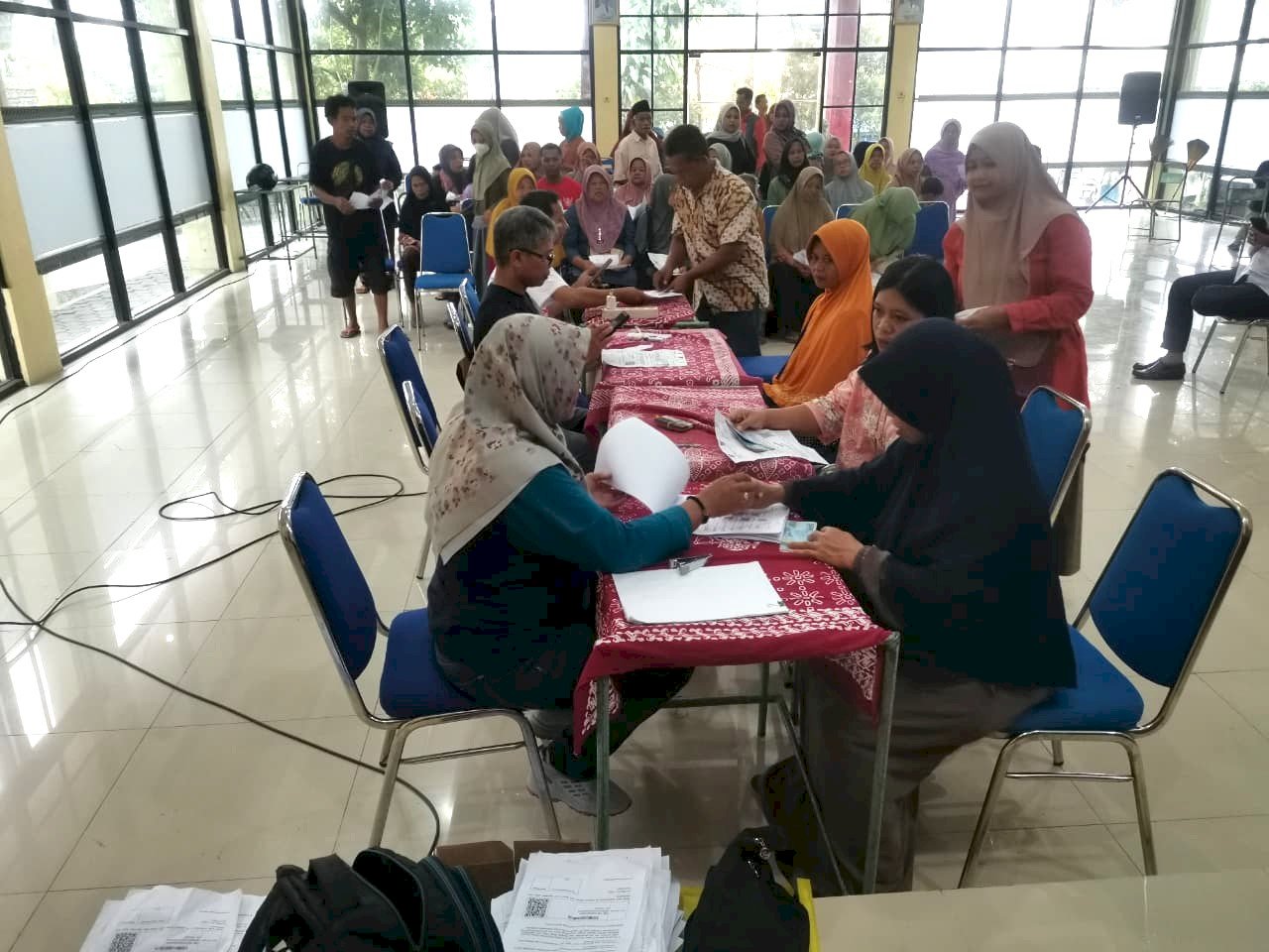 Penyaluran BLTS 2025 di Kecamatan Karangnongko