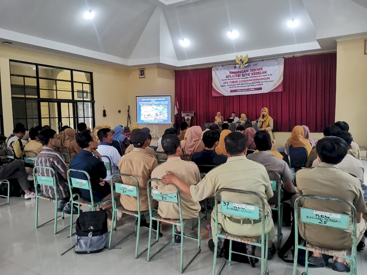 Bimtek Aplikasi SITIE KEDELAK Dukung Terwujudnya Kecamatan dan Desa Layak Anak