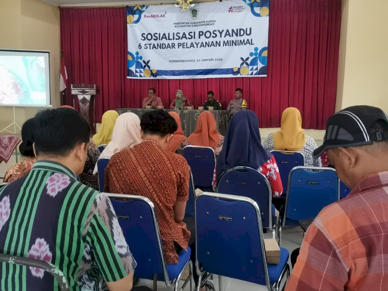 Sosialisasi Posyandu 6 Standar Pelayanan Minimal (SPM)