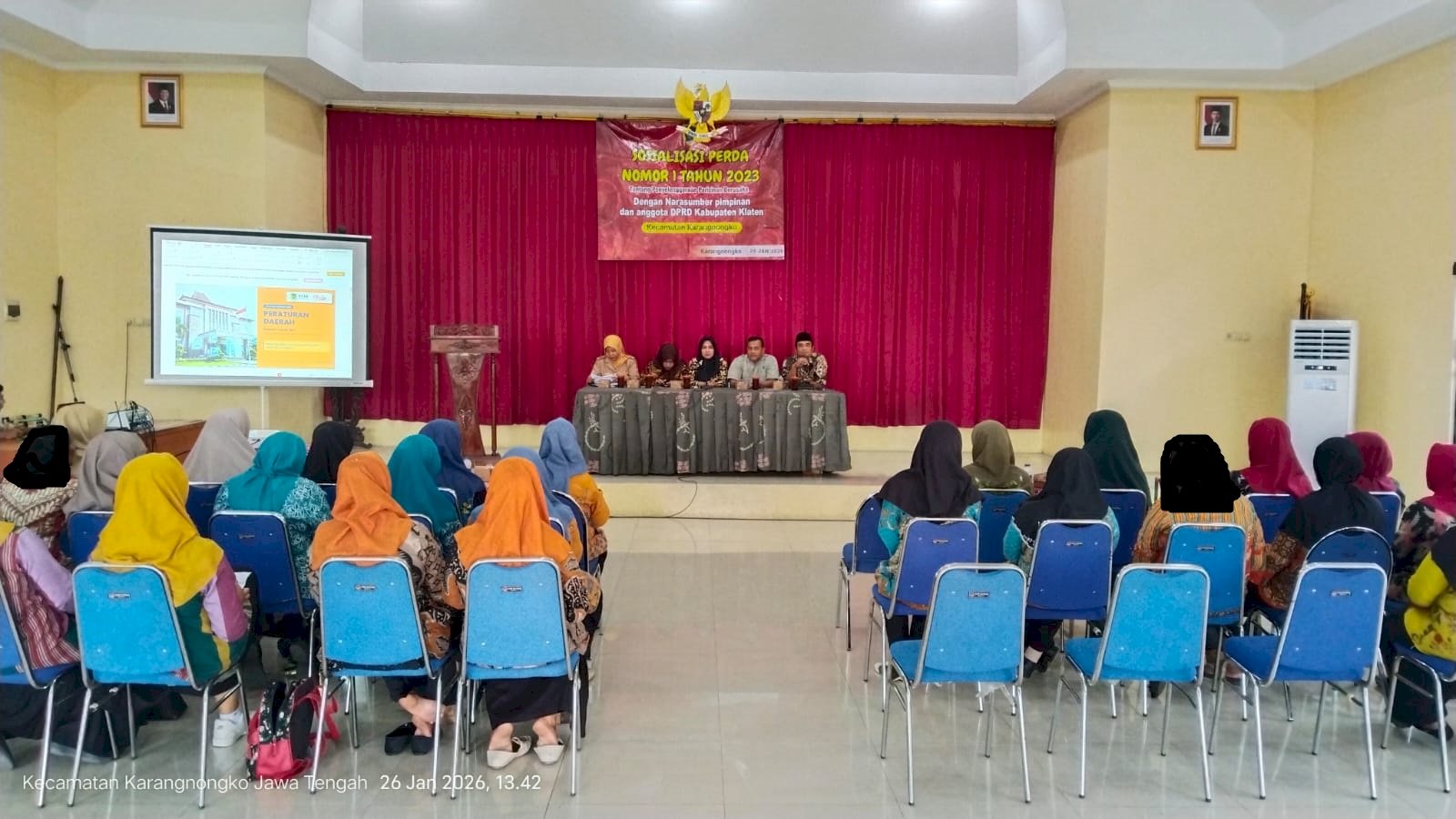 Sosialisasi Perda Kabupaten Klaten Nomor 1 Tahun 2023