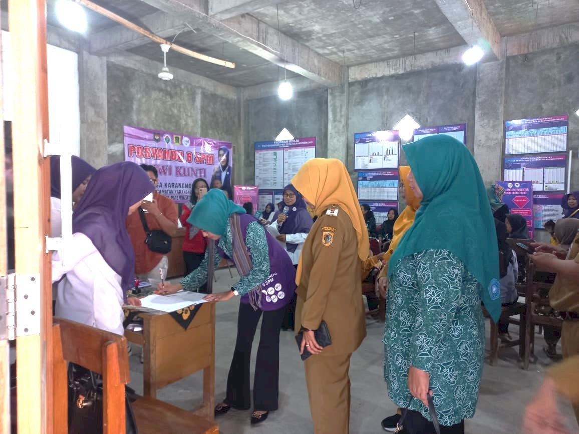 Launching Desa Pilot Project Posyandu 6 SPM Kecamatan Karangnongko