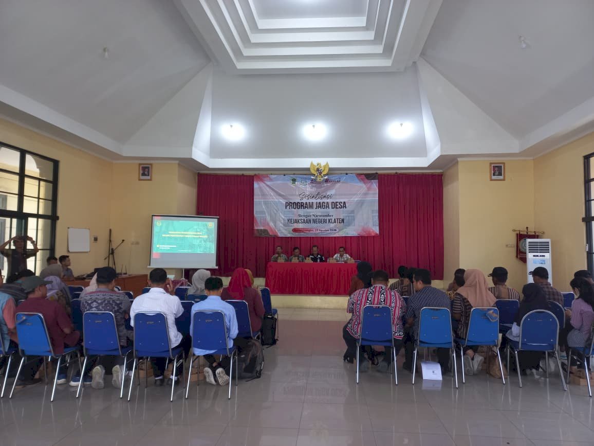 Sosialisasi Jaga Desa di Kecamatan Karangnongko